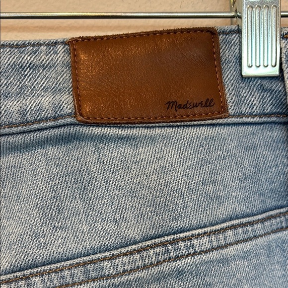 Madewell Blue Curvy Girl Cropped Ankle Jeans 31 Petite - Picture 4 of 6